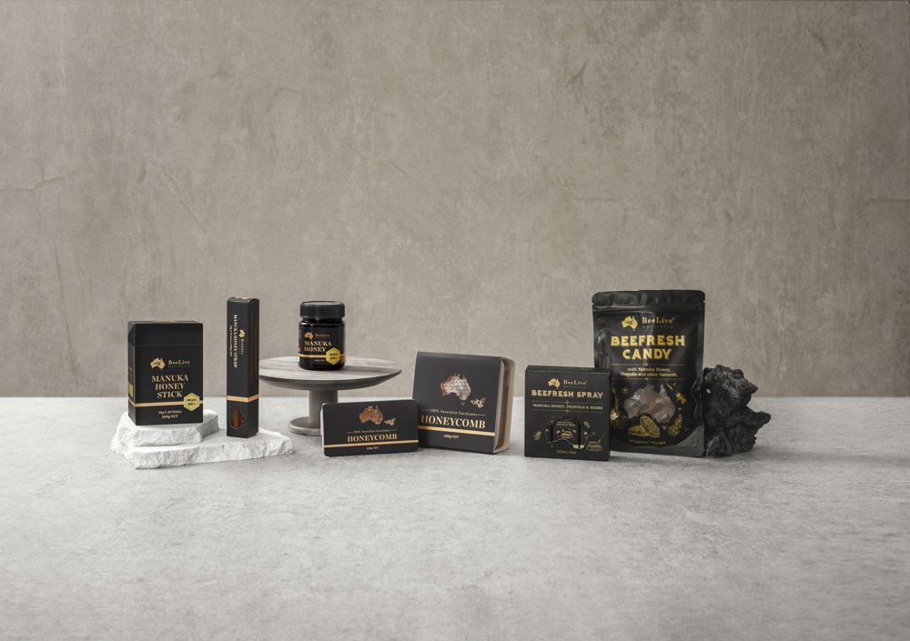 BeeLive Australian honey range